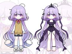 SHABUx2 SD(MD)캐릭터 일러스트 파츠분리 파일