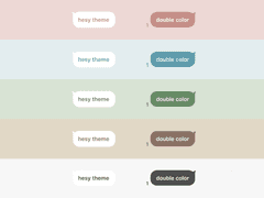 Double Color 5종 전체구매 | 아이폰 카톡테마 유료