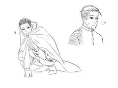 오가타 산고양이쉨 한장낙서