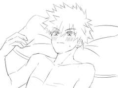 첫날밤이라 긴장함