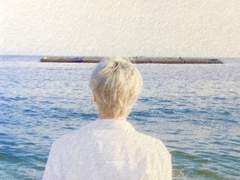 드넓은 바다를 헤엄치는 고래 같은 넌 나와 너무 달라서