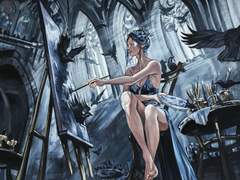 [ 고2 정지안 ] 그림을 그리는 여인 & 오니 사무라이