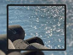 [배경화면] 파도에 내려앉은 별 (ipad ver.)