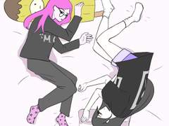 버블린 한 침대