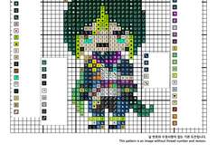 십자수 도안 - 원신 타이나리 Tighnari