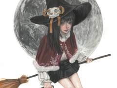 [ 고1 강승연 ] 月요일밤의 마녀 & 캐리커쳐