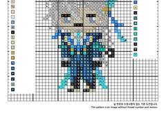 십자수 도안 - 원신 느비예트 Neuvillette