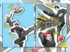 호열백호 온리전 개인지 샘플