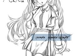 고구마튀김 커미션