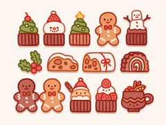 [굿노트] 크리스마스 굿노트 스티커 & PC 아이콘 1탄