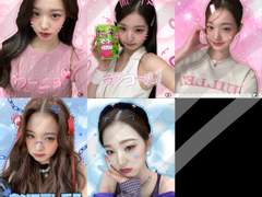 아이브 장원영 프리쿠라 도안 공유