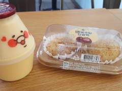 231125 CU 빙그레 고구마맛 우유, 밤생크림찹쌀떡 후기