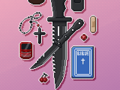 소품 도트 커미션