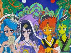 한복 사전더리🌙🌊🔥🍃