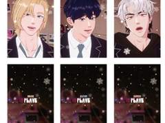 [플레이브] 눈 라방 포토카드 도안