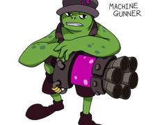 스파이로 더 드래곤 시리즈의 Machine Gunner