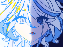 원신 푸리나 낙서