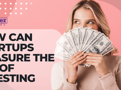 How can startups measure the ROI of investing in a pitch design agency for pitch deck creation?