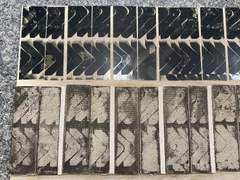 Gum bichromate printing으로 도자계단 제작