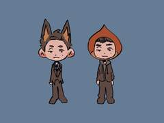 주필 만화 및 낙서