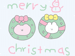 크리스마스 리스 카톡 테마 [ios/and]