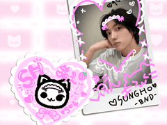 성호♥ 모에 체키st 스마트톡 도안