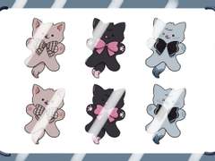 귀여운 고양이 3마리 스티커 도안