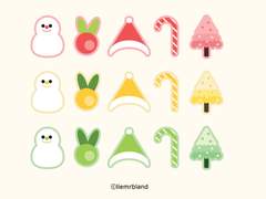 크리스마스 스티커