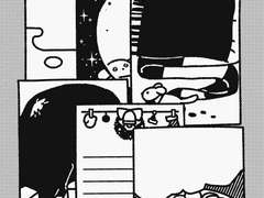 [굿노트] 흑백 강아지 메모2 <겨울>