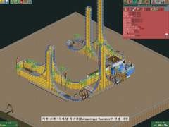 [RCT2]Boomerang Booster (부메랑 라이드 코스터) ※확장팩 필요