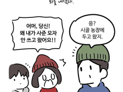 형 여자친구 만나러 간 후기 만화