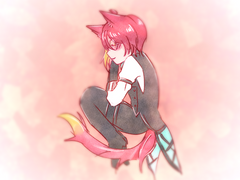 [아쿠네코] 페네스 그림 2장