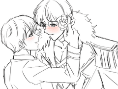 누가 꽃인지 모르겠네~