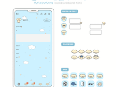 [명재현 카톡 테마] 🅜🅨 🅟🅤🅟🅟🅨 🅜🅨🅤🅝🅖