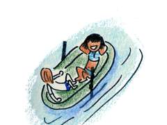 작게 걷기 (3) 만리포 바다 위의 집