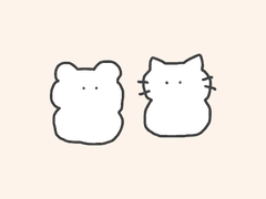 곰베냥냥C 카톡 테마 [ios/and]