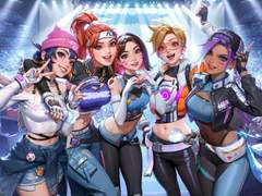 오버워치 아이돌 콘서트 합작