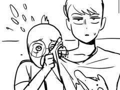 개그/코미디 장면 연출 연습 웹툰 콘티 1