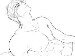 자캐 - 채색연습