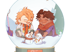 ~겨울 한정~ 스노우볼 타입 커미션