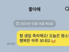 Text him, Happy Birthday!