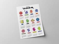 [유료 배포] 2024년 캘린더 도안