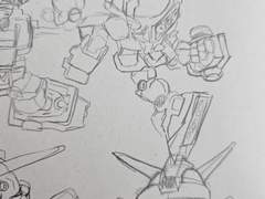 2023년을 정리하는 SD건담 그림