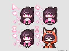 도트 마우스 커서 커미션