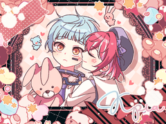 🎀리본 테디베어 고정틀 커미션🎀