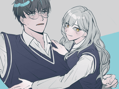 2인 흉상 러프 커미션