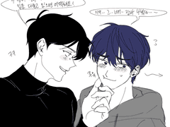 [플레이브] 낙서했는데 이정도는 예라인 아닙니까?