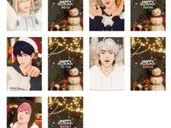 [플레이브] 메리플리스마스 티져 포토카드 도안