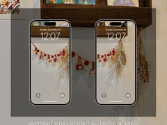 [배경화면] Little Christmas Fellows SET