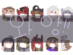 발더스게이트 와앙 포카 도안 1탄